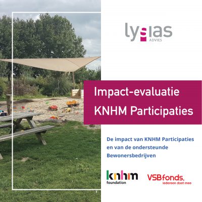 Impact Evaluatie Impact Evaluatie